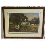 Cowboy Bundle - "Almost Home" Print signed, numbered 383/950 by Paul Calle and "Borrowed Mare" by Tony Eubanks 108/600