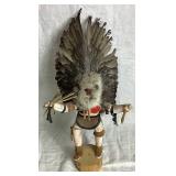 Two Kachina Dolls - Owl and Bear