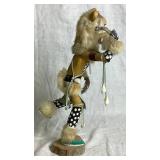 Two Kachina Dolls - Owl and Bear