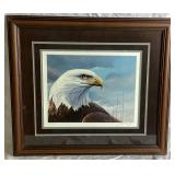 Mario Fernandez Bald Eagle Bundle - Both Framed, Signed and Numbered