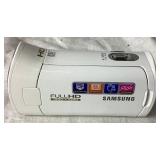 Sony 8 Digital Handycam (Model No. 740) with carrying case and Samsung HMX T10 Camcorder with carrying case