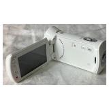 Sony 8 Digital Handycam (Model No. 740) with carrying case and Samsung HMX T10 Camcorder with carrying case