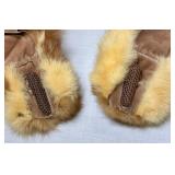 Furs by Wagner & Carlson Vintage Collar with Clips and a Union Made Mink? Bucket Hat 