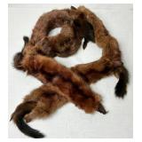5 Full Pelt Vintage Mink Stole 