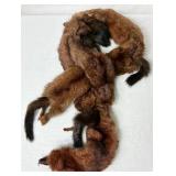 5 Full Pelt Vintage Mink Stole 