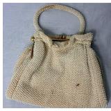 3 Vintage Beaded Clutches and Crochet Gloves