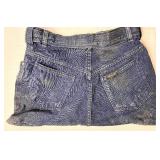 (3) Patriotic Print Denim Bags made from Vintage Jeans (Jean pockets are functional)