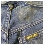 (3) Patriotic Print Denim Bags made from Vintage Jeans (Jean pockets are functional)