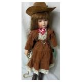 Native American Dolls and Cowgirl Jan Jesse Doll