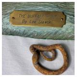 "The Buffalo Hunt" by Leo Slawski Sculpture