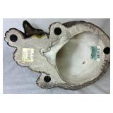 "Leads the Wolf" Statue Ltd. Edition by Neil J Rose 1013/3500 and Sandicast Black Wolf Statue