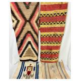 Four Native American Horse Blankets