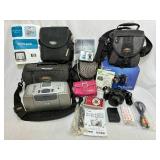 Digital Camera Bundle and HP Printer Includes: