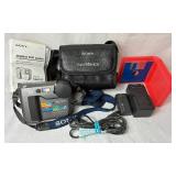 RCA VHS Camcorder Model CC800 with Case and Sonny Floppy Disk - Digital Mavica (Model BC-V615/V615A) with Carrying Case