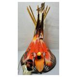 Native American Collection of Teepees, Feather Fan, Vintage Trays and more