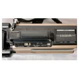 GE VHS Movie One-Piece Camera/Recorder, Model 9-9605, accessories and bag