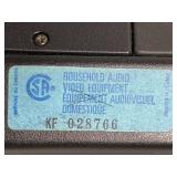 GE VHS Movie One-Piece Camera/Recorder, Model 9-9605, accessories and bag