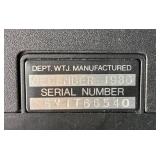 GE VHS Movie One-Piece Camera/Recorder, Model 9-9605, accessories and bag