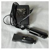 GE VHS Movie One-Piece Camera/Recorder, Model 9-9605, accessories and bag