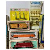 Bachmann HO Scale Electric Train Set with Trains including Northern 4-8-4 & 52" Tender in Original Boxes, Tracks and Buildings