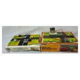 Bachmann HO Scale Electric Train Set with Trains including Northern 4-8-4 & 52" Tender in Original Boxes, Tracks and Buildings