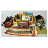 Bachmann HO Scale Electric Train Set with Trains including Northern 4-8-4 & 52" Tender in Original Boxes, Tracks and Buildings