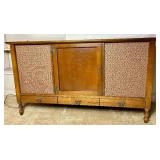 Curtis Mathes 3 Way Combination Home Music Center Stereo Console - Works