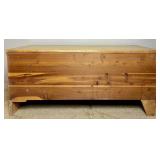 Vintage Bluebird Cedar Chest