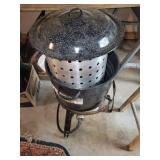 Propane Outdoor Cooker with Pot and Strainer