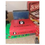 Collection of Family Board Games including Scrabble and Yahtzee