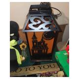 Collection of Halloween Decor Items Including Inflatable and Lantern - See All Photos!