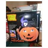 Collection of Halloween Decor Items Including Inflatable and Lantern - See All Photos!