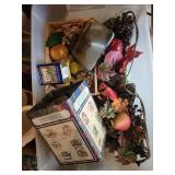 Collection of Halloween Decor Items Including Inflatable and Lantern - See All Photos!