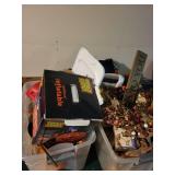 Collection of Halloween Decor Items Including Inflatable and Lantern - See All Photos!