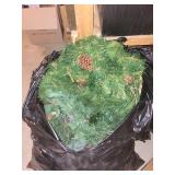 Artificial Pine Garland with Pine Cones