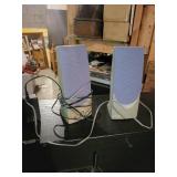 Vintage Infinity Stereo Speaker Set with VAIO Satellite Speakers