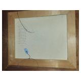 Framed Landscape Oil Painting Signed by Artist Hurst