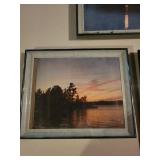 Collection of Framed Landscape Photographs