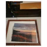 Collection of Framed Landscape Photographs