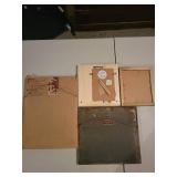 Collection of 4 Vintage Framed Prints and Floral Artwork