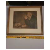 Antique Framed Print of "Grace" by Eric Enstrom