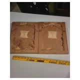 Set of 2 Edward Gross Co. Vintage Portrait Prints - Peter & Charlotte