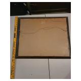 Framed Winter Landscape Art Print