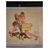 Set of 2 Norman Rockwell Prints - 
