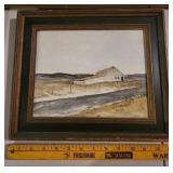 Rod Newhall Painting of a Serene Rural Landscape