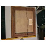 Framed Vintage Photograph of Vik, Norway - Birthplace of John Aase