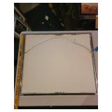 Woody Wilson Crumbo Vintage Framed Artwork of a Blue Deer with Sun Motif - Not Authenticated