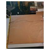 Michel Delacroix Framed Print with Winter Equestrian Scene