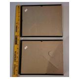 Set of 2 Norman Rockwell Framed Prints - Fishing and Leaf Raking