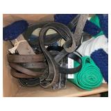 Equestrian Gear Bundle including Jodhpur Pants, Fur-Trimmed Jacket, and Accessories